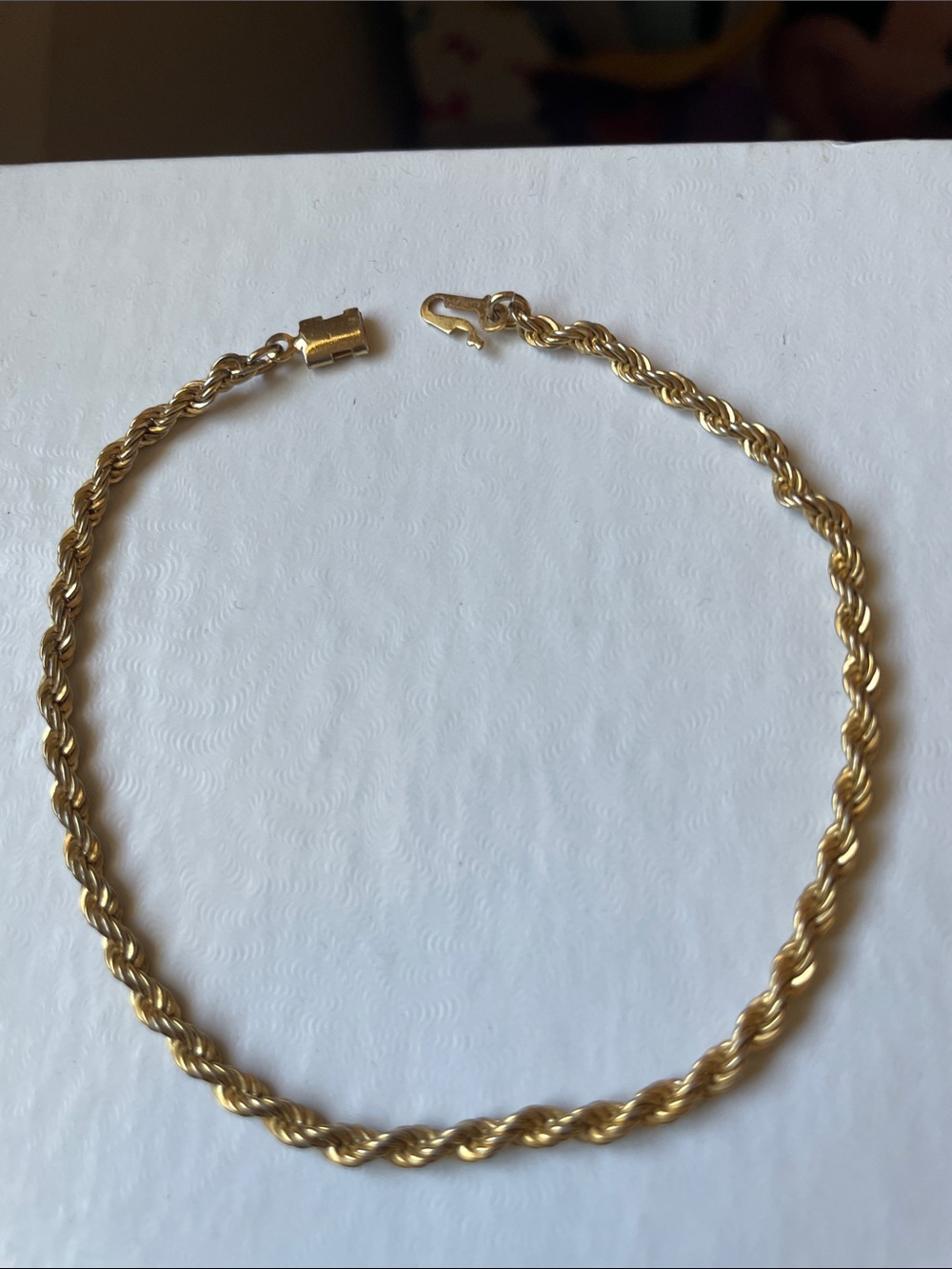 Vintage Rope Chain Bracelet